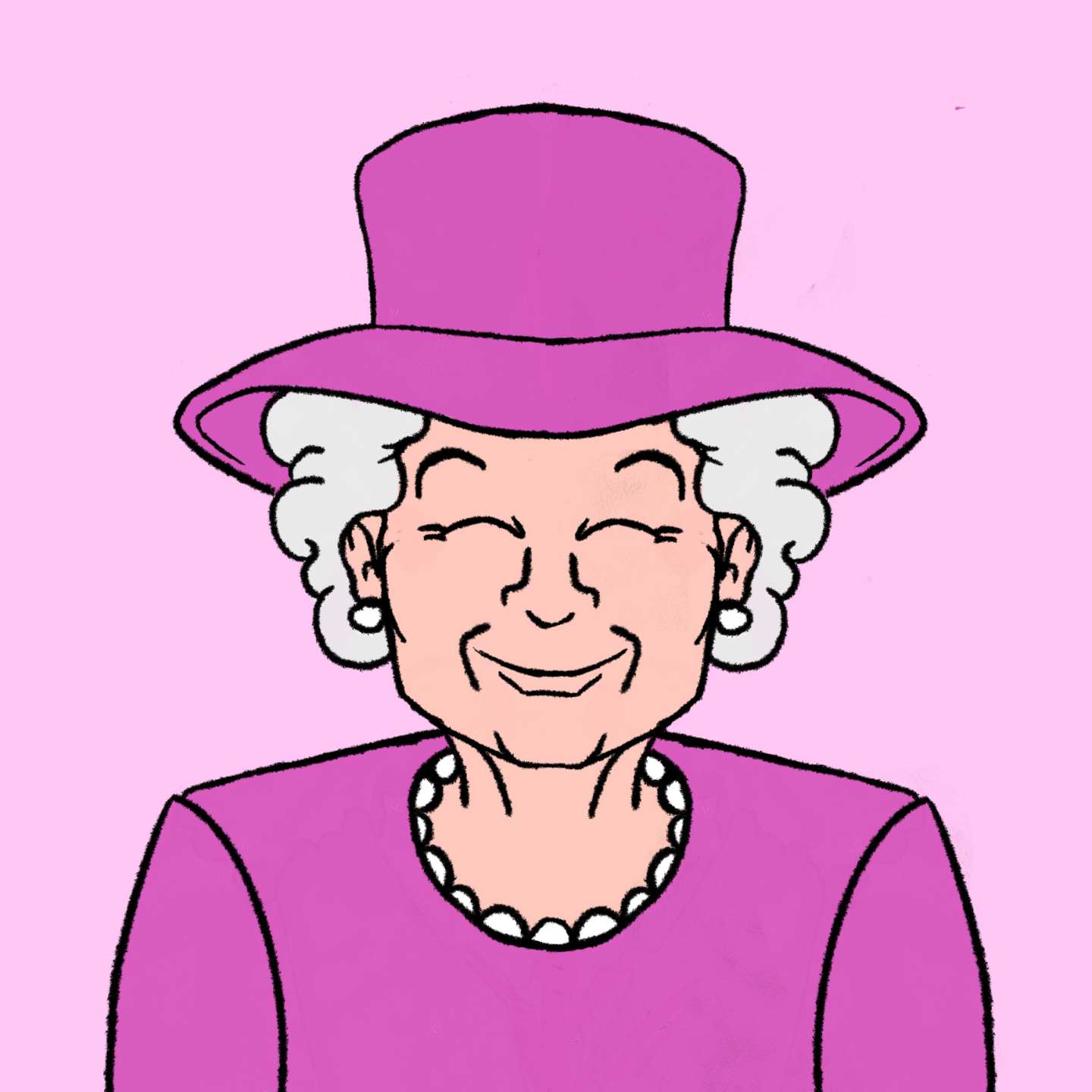 Queen elizabeth caroon
